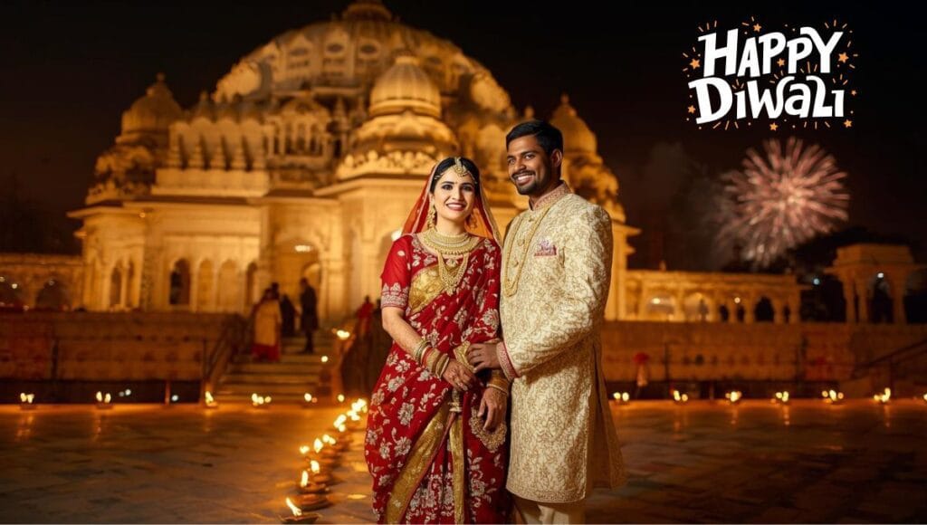 दिवाली 2025 पर Gemini Nano Banana के 7 बेस्ट AI प्रॉम्प्ट्स | खूबसूरत कपल पोर्ट्रेट बनाएं