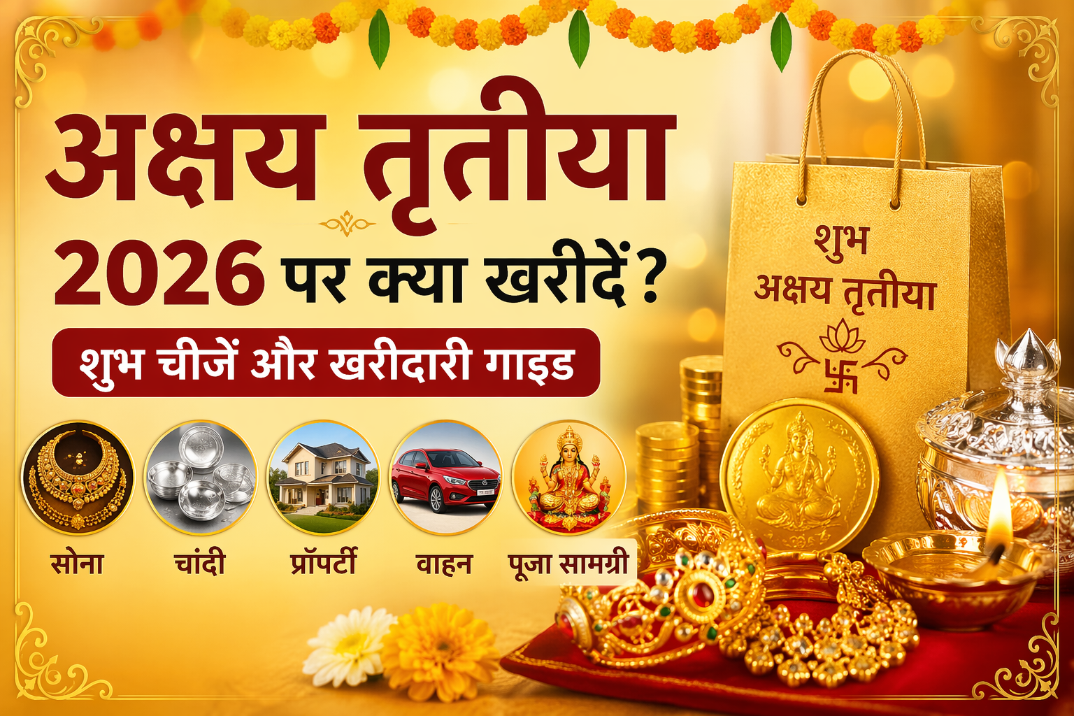 अक्षय तृतीया 2026 पर क्या खरीदें