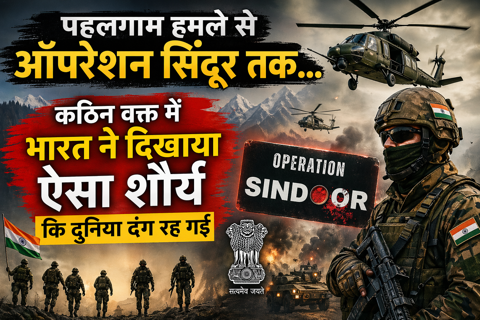 पहलगाम हमले से ऑपरेशन सिंदूर