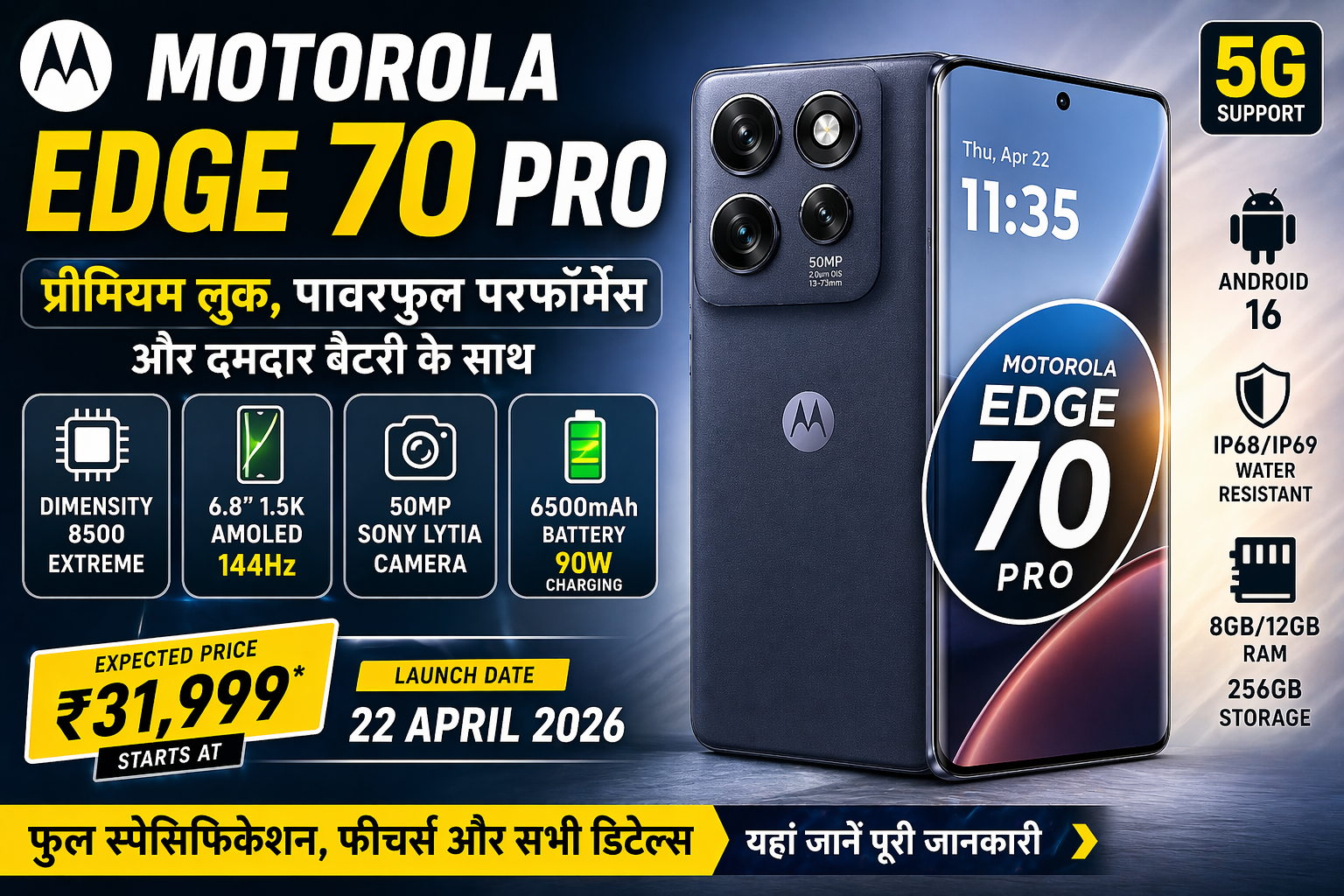 Motorola Edge 70 Pro