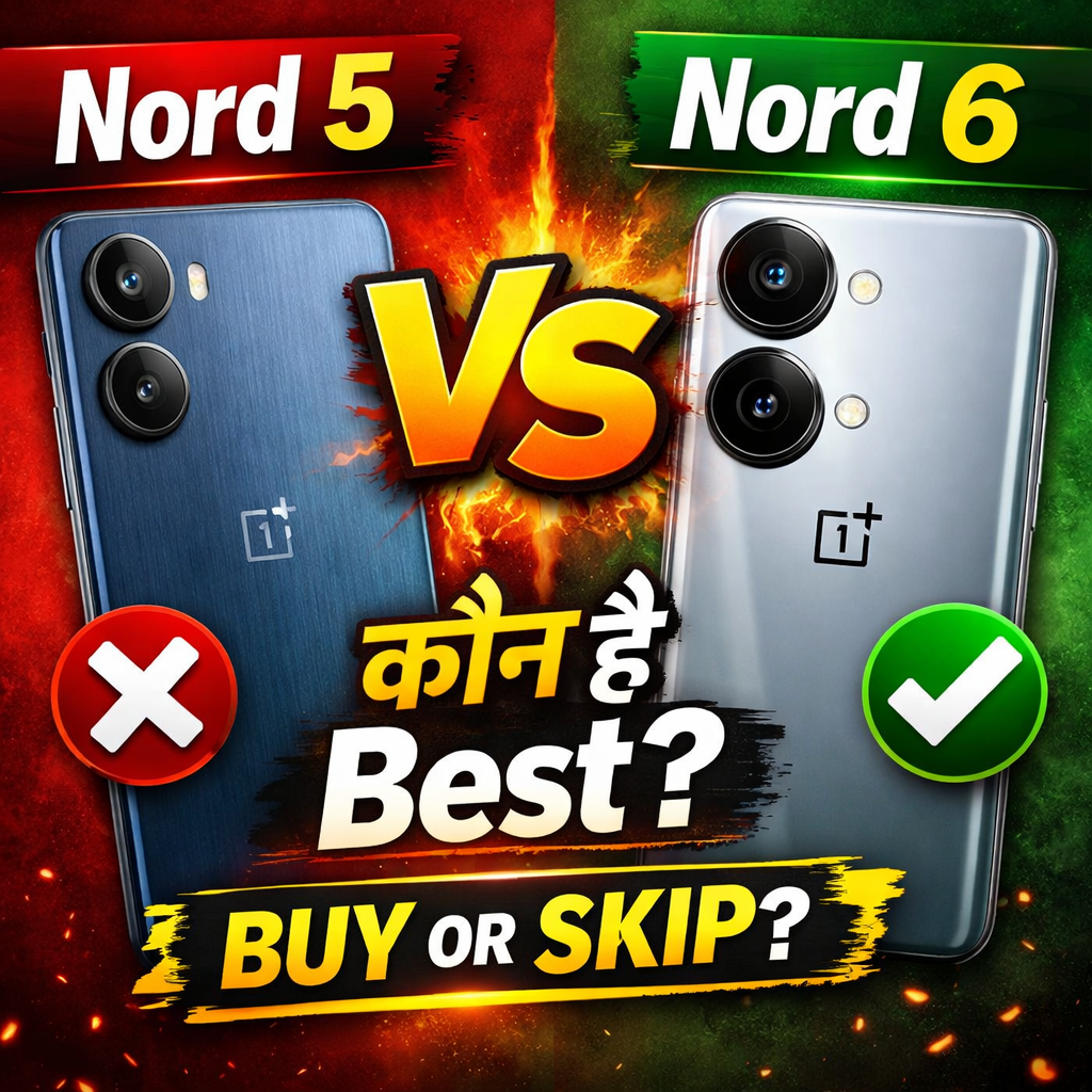 OnePlus Nord 6 vs Nord 5