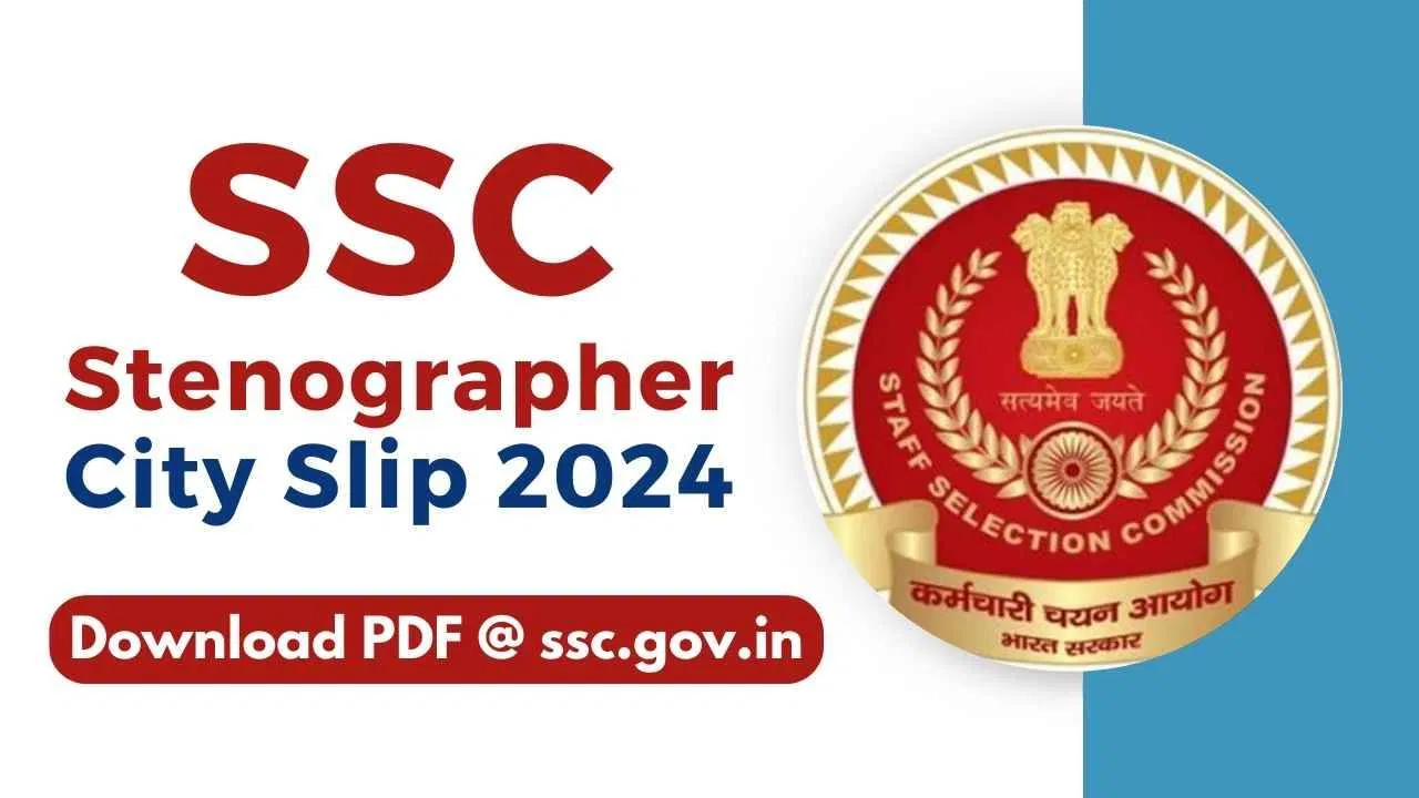 SSC Stenographer 2026 Notification